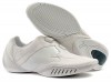 Mens PUMA White Leather Trainers Size 8 (42) 