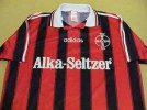 TSV BAYER LEVERKUSEN adidas FOOTBALL SOCCER SHIRT LARGE 