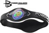 PULSERA POWER BALANCE NEGRA/LETRAS BLANCAS - TALLA S 