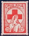 CRUZ ROJA ESPAÑOLA ** 5 CTS  Sello republicano. GG 1660