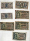 7  BILLETES  REPUBLICA 