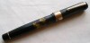 OLD FOUNTAIN PEN CONKLIN TOLEDO 14K GOLD NIB 12 SIDED ! 