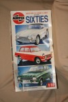 Airfix 3 Sixties Cars TR4A,Escort,Herald 1/32 scale kit 