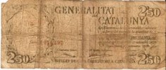 73-OFERTA! BILLETE GENERALITAT CATALUNYA Nº ROJOS 19 E