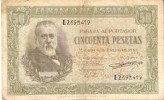 814-OFERTA! BILLETE DE 50 PTAS DEL 40 SOLO 1,99 EUROS