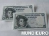 $MUNDIEURO$ PAREJA 5 PESETAS 5 MARZO 1948 INVERSIÓN