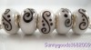 5pcs 925 Stamped Handmade Charming Glass Beads, S4 