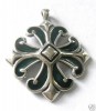 Sterling Silver & Enamel Celtic Pendant By Miracle 