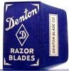 Vintage DENTON  Double Edge Safety Razor Blade  