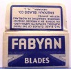 Vintage FABYAN Double Edge Safety Razor Blade  