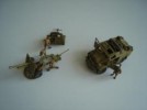 1:72 Morris Quad Tractor & 25 pdr gun 