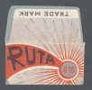 Vintage Razor Blade Wrapper 'RUTA' 