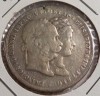 1879 Austria SILVER WEDDING Silver 2 Gulden Crown Coin 