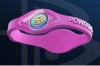 POWER BALANCE Silicon Wristband Bracelet Pink S 