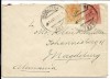 Spanien Spain Espana letter Pamplona Magdeburg 1902 