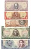 CHILI - LOT OF 5 NOTES - UNCIRCULATED 