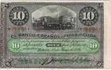 10 PESOS DEL BANCO DE ESPAÑA EN CUBA