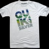 KT317 New QUIKsilver Slim Fit T-Shirt White Size XL 