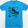 KT322 New QUIKsilver Slim Fit T-Shirt Blue Size S 