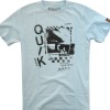 KT370 New QUIKsilver Slim Fit T-Shirt Blue Size XL 