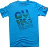 KT321 New QUIKsilver Slim Fit T-Shirt Blue Size M 