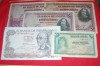 Lote de billetes de 5 – 50 – 100 pesetas 