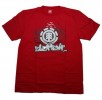 ๑๙ NEW ELEMENT Skateboard Vintage Red T-shirt Size M 