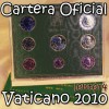 VATICANO 2010 - CARTERA OFICIAL - 8 VALORES - BU -