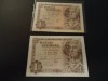 LOTE DE 2 BILLETES SIN SERIE 