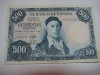 Billetes de 500 Ptas. de 1954.