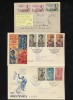 Spanish Guinea,SAHARA,IFNI-1952/60 Covers,FDC Lot(6) 