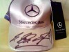 1 x ORIGINAL MICHAEL SCHUHMACHER AUTOGRAPH ( FORMEL 1 ) 