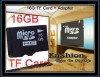 NEW 16GB Micro SD SDHC TF Memory Card Free SD Adapter 