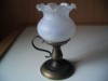 Glass Shade Candle Lamp 