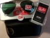 Gafas Rayban Aviator Montura Dorada y Lentes Verdes 