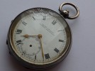 VINTAGE STERLING SILVER ACME LEVER POCKET WATCH 