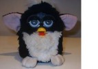 Muñeco Robot FURBY ADULTO NEGRO a Reparar ! 