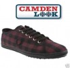 Fred Perry Gingham Check  Sneaker 43 Plimsole Indie 