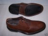 Franco Fortini brown Leather Shoes Size 9 M made Italy  