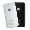 PACK FUNDA CARCASA NEGRA BLANCA P/ MOVIL IPHONE 3G 3GS 