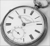 ANTIQUE IRISH, Northern Ireland , SILVER POCKET WATCH . 