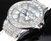 Elegant Trendy Crystal Quartz Ladies Women Watch New 