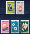 [P3199] ANDORRA 1974/75 Flowers nice lot VF MNH 