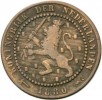 LANZ Niederlande Cent 1880 Wilhelmina Löwe Krone |MA500 