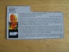 G.I.JOE TAURUS  FILECARD 