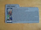 G.I.JOE LONG RANGE  FILECARD 