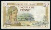 France 1938, 50 Francs, P85b, VF  