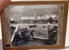 Village in Marine Spain  glass slide 