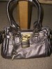 CHLOE HANDBAG BRONZE GOLD LEATHER PADDINGTON 