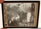 Almoralma Spain boiling bark cork glass lantern slide 